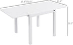 Outsunny Expandable Patio Dining Table - Image 3