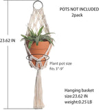 Artilady Boho Macrame Plant Hangers - Image 4