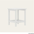 POLYWOOD Long Island 18" Side Table - Image 4