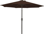 MEWAY 9ft Patio Umbrella Outdoor Table Umbrellas by MEWAY
