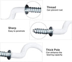 24 Pack Ceiling Hooks for Hanging Plants - Image 3