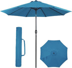 Backyard Expressions 9 ft. Patio Umbrella, Market Table Umbrella w/Tilt and by BackyardExpressions