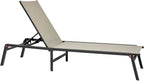 VEVOR Outdoor Chaise Lounge Chair Set of 2, 400 lbs Weight Capacity, Foldable - Image 9