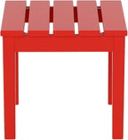 WestinTrends Ashore Outdoor Patio Modern Adirondack Side Table - Image 5