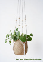 Macrame Plant Hanger Extra Long Indoor Plant Holder - Image 8