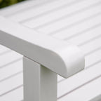 Outsunny 2-Seater Wooden Garden Bench, 4FT Outdoor Patio Loveseat - Image 9