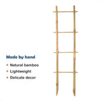 3Pack Bamboo Trellis 16 Inch Ladder Shaped Small Plant Trellis - Image 2