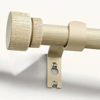 Antique White Curtain Rods for Windows 72 to 144 Inches Heavy Duty Adjustable by Unknown