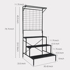 Zhongma 3 Tier Large Heavy Duty Plant Stand - Image 4
