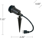 Hubbell-Bell SL101B Portable Spike Light Par 38 Bulb Bronze Finish, 75-150 Watt - Image 3