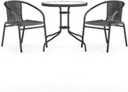 Flash Furniture 3-Piece Patio Dining Set by FlashFurniture