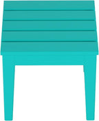 WestinTrends Ashore Outdoor Patio Modern Adirondack Side Table - Image 6