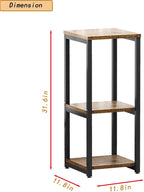Plant Stand Indoor Corner Tall 3 Tier Metal Modern Flower Storage Plant Shelf - Image 6