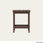 POLYWOOD ECT18MA Long Island 18" Side Table - Image 5