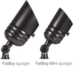 VOLT Fat Boy 12V Brass Outdoor Mini Spotlight - Image 6