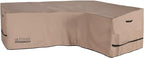 ULTCOVER Patio L-Shaped Right Facing Sofa Cover Waterproof by ULTCOVER