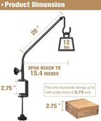 20 Inch Extended Reach Deck Hook Hanger - Image 2