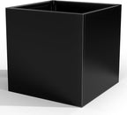 Tall Metal Planter Box for Outdoor Plants 26" L x 26" W x 26", Heavy Duty Steel - Image 8
