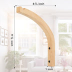 Wooden Wall Hooks for Plants - Image 2