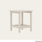 POLYWOOD ECT18SA Long Island 18" Side Table - Image 4