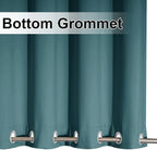 NICETOWN 2 Panels Windproof Outdoor Curtains Top and Bottom Grommet - Image 7
