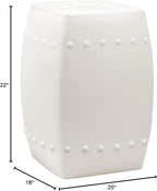Safavieh Villa Glazed Ceramic Decorative Garden Stool - Image 2