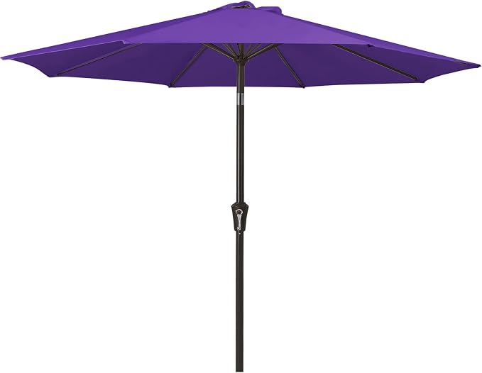 MEWAY 9ft Patio Umbrella Outdoor Table Umbrellas by MEWAY
