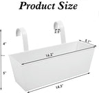 3 Pcs Large Hanging Flower Pots - Image 3