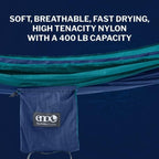 ENO, Eagles Nest Outfitters DoubleNest Lightweight Camping Hammock, 1 to 2 - Image 6