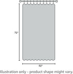 NICETOWN Room Darkening Bedroom Curtain 72 inches Long - Image 7