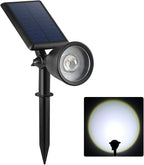 Solar Powered Sunset Spotlight Outdoor Waterproof Spot LED Accent Landscape - Image 9