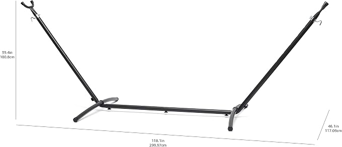 Amazon Basics 2 Person Heavy Duty Portable Sturdy Hammock Stand - Image 6
