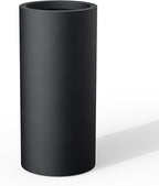 Kante 23.6 Inch Tall Cylindrical Planter, Large Round Plant Pots by Kante