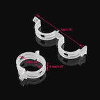 KINGLAKE Plant Support Garden Clips, Tomato Vine Clips, Tomato Trellis Clips - Image 3