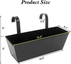 3 Pcs Large Hanging Flower Pots - Image 3