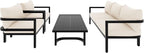 Merax 4 Piece Sectional Furniture Patio Sofa Multi-Person Outdoor Steel Sofa Set - Image 7
