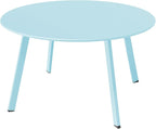 Grand patio Round Coffee Table, Weather Resistant Patio Side Table, Outdoor by GrandPatio