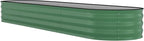 8x2x1.5 ft Galvanized Raised Garden Bed by GarveeLife