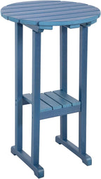 Sundale Outdoor 39 Inches Height Adirondack Bar Table, Patio HDPE Pub Height by SundaleOutdoor