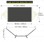 Quilted Fabric Double Hammock Won't flip - Image 3