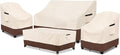 Rileytee Patio Furniture Set Covers, Fit Patio Loveseat, Chair and Coffee Table by Rileytee