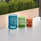 Deco 79 Metal Side End Accent Table Indoor Outdoor Nesting End Table - Image 6