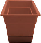 Bloem Dura Cotta 18" Terra Cotta Resin Rectangle Window Box Planter - Image 5