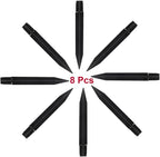 Biaungdo 8 Pcs Ground Spike, 8.25 Inch Black Reinforced Plastic Ground Spikes - Image 6