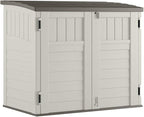 Suncast 3 Pack 34 Cu Ft Capacity Horizontal Outdoor Storage Shed - Image 4