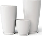 QCQHDU 24, 11 inch Large Planters by QCQHDU