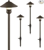 EDISHINE Low Voltage Pathway Lights, 3W 150 LM 3000K 16.5“ Tall LED Landscape by EDISHINE