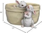 Rabbit Flower Pot Succulent Planter Garden Pots, Bunny Decorative Flower Pot - Image 9