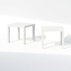 Furinno Classic Coffee Table Set of 2, Square Modern Coffee Table - Image 7