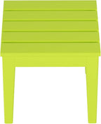 WestinTrends Ashore Outdoor Patio Modern Adirondack Side Table - Image 6
